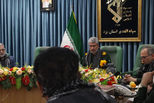 نشست خبری فرمانده سپاه الغدیر با اصحاب رسانه 