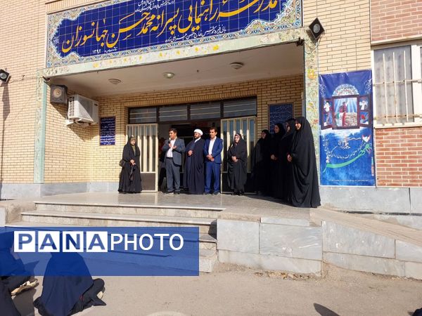 افتتاح اتاق بهداشت «مدرسه جهان‌سوزان ۲»