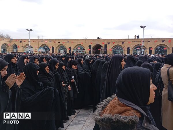 تشیع و وداع با 5شهید شهرستان نیشابور