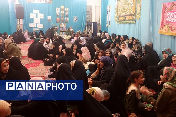 مراسم شب نیمه شعبان در پایگاه حر قرچک