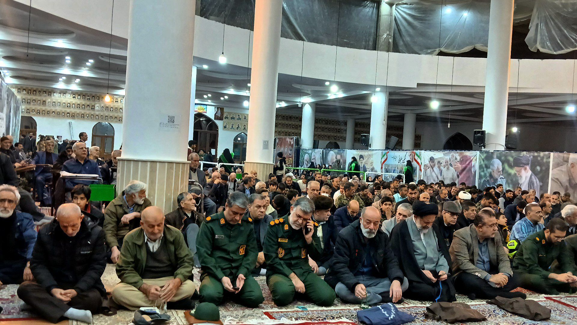 مراسم ششمین سالروز شهادت سردار سلیمانی در مصلی نظرآباد 