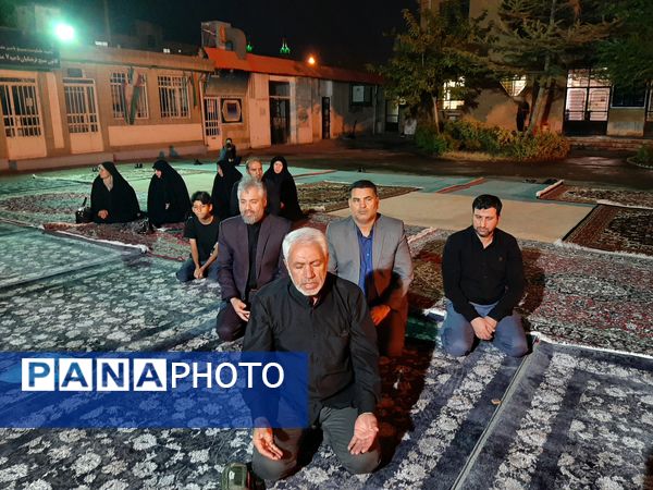 اجتماع حسینی در اداره آموزش و پرورش ناحیه ۷ مشهد 