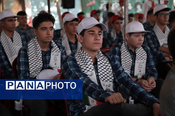 آیین افتتاحیه پنجمین دوره طرح ملی لاله‌های روشن