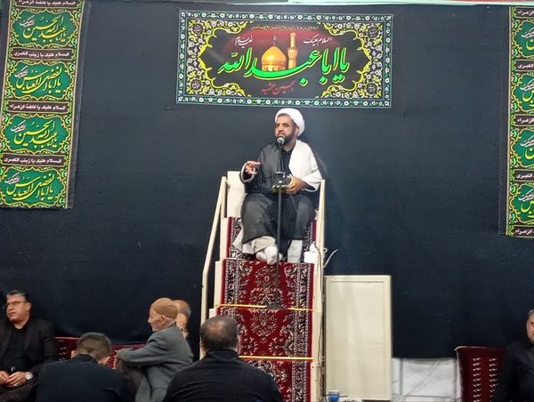 مراسم عزاداری شب عاشورا در شهر عشق آباد