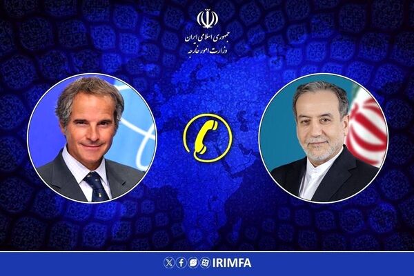 تاکید عراقچی و گروسی بر ادامه مذاکرات و دستیابی به تفاهمی پایدار