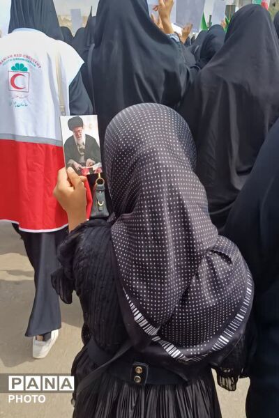 حضور فرزندان انقلاب بیرم در راهپیمایی روز قدس