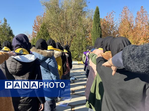 اردو تمشک در اردوگاه شهید دستغیب شیراز