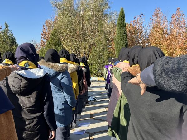 اردو تمشک در اردوگاه شهید دستغیب شیراز
