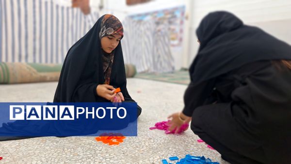 برگزاری مسابقه چالشی دومینو دانش‌آموزان دختر شهرستان لنده