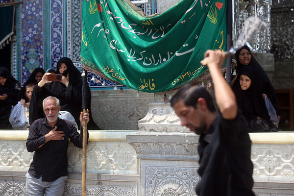 عزاداری شهادت دختر سه ساله امام حسین(ع) در قم