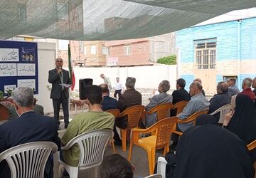 آیین کلنگ زنی و ساخت سالن اجتماعات زینبیه نیشابور