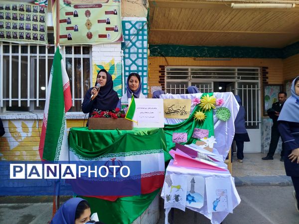 جشن ولادت حضرت زینب در دبیرستان دخترانه دانشور 2 