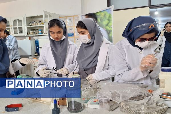 داوری مرحله استانی محور فعالیت های آزمایشگاهی جشنواره نوجوان خوارزمی در پژوهشرای دکتر حسابی