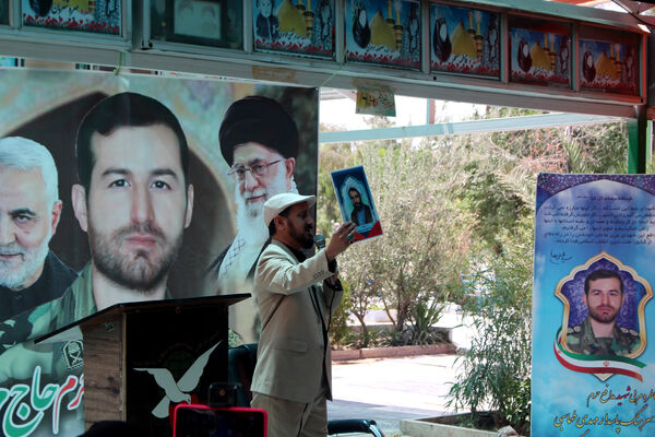 مراسم بزرگداشت شهید مدافع حرم «مهدی طهماسبی»