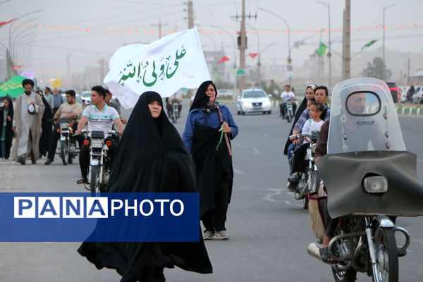 شادپیمایی مردم قم به‌مناسبت عید سعید غدیر-2