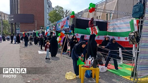 گرامیداشت شهدای مدرسه میناب در گرگان