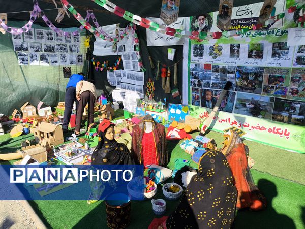 جشن دهه فجر و اعیاد شعبانیه در روستاهای لور و بنهکان