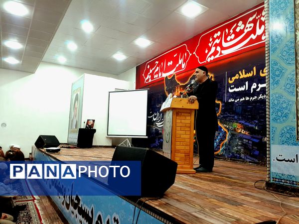 مراسم پنجمین سالگرد شهادت سردار سلیمانی در ناحیه سپاه سملقان