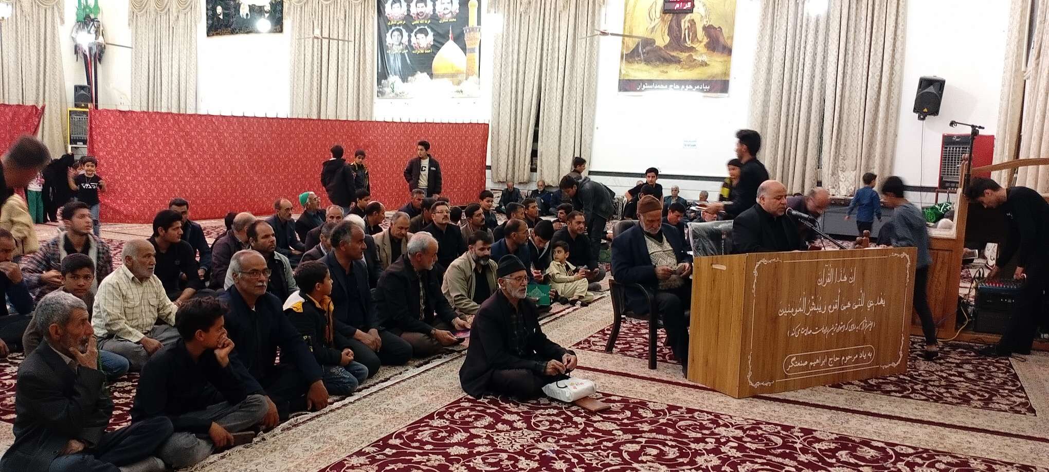 مراسم باشکوه احیاء نوزدهم در خلیل آباد