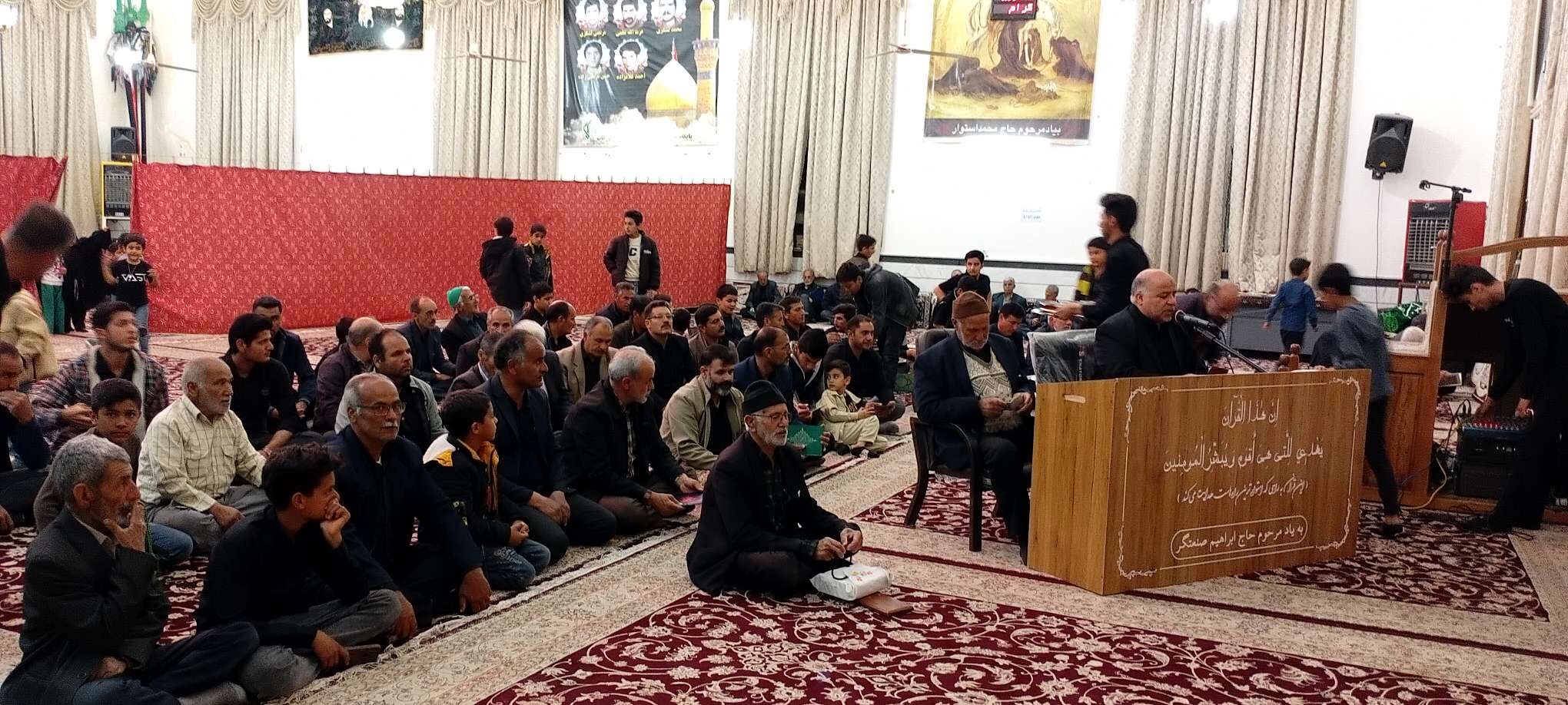 مراسم باشکوه احیاء نوزدهم در خلیل آباد