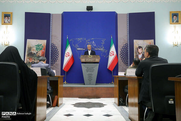 نشست خبری سخنگوی وزارت امور خارجه