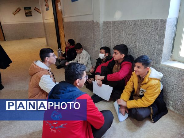 بارگزاری مسابقات قرآن رشته‌های پژوهشی پسران در شهرستان مه‌ولات