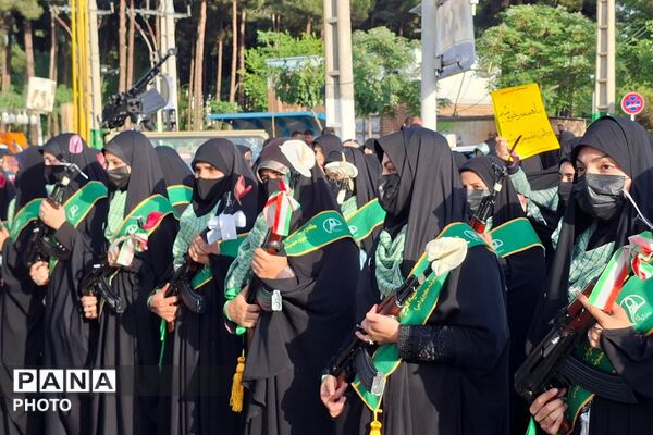 رزمایش سراسری جانفدا در قرچک