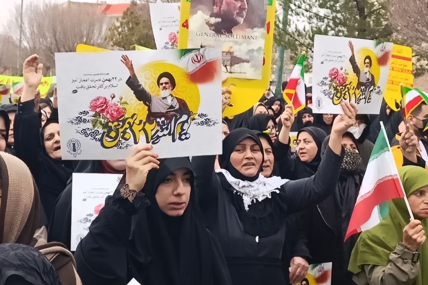 راهپیمایی باشکوه ۲۲ بهمن در اسلام‌آباد غرب