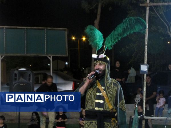 تعزیه خوانی در شهرک شهید بهشتی منطقه ۱۴ تهران در شب‌های محرم