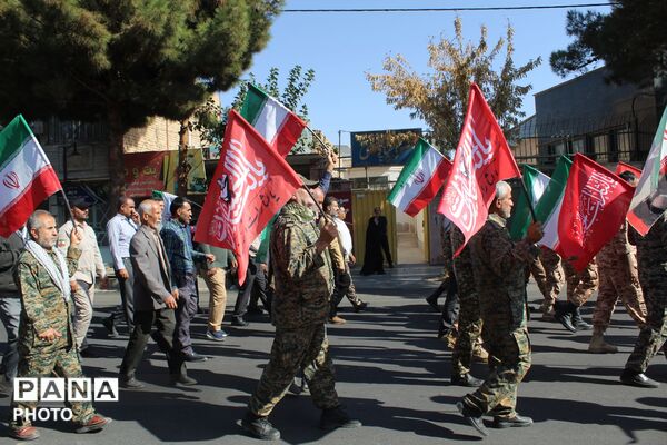 جلوه‌ای از اقتدار و همدلی در رزمایش سراسری «جانفدا» در شهرستان جاجرم