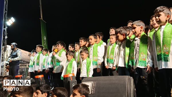 آیین رونمایی از المان فاخر شهری به مناسبت عید سعید غدیر