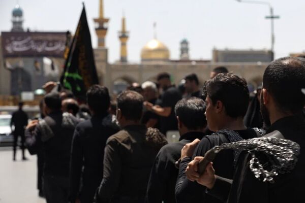 عزاداری ظهر عاشورا در مشهد 
