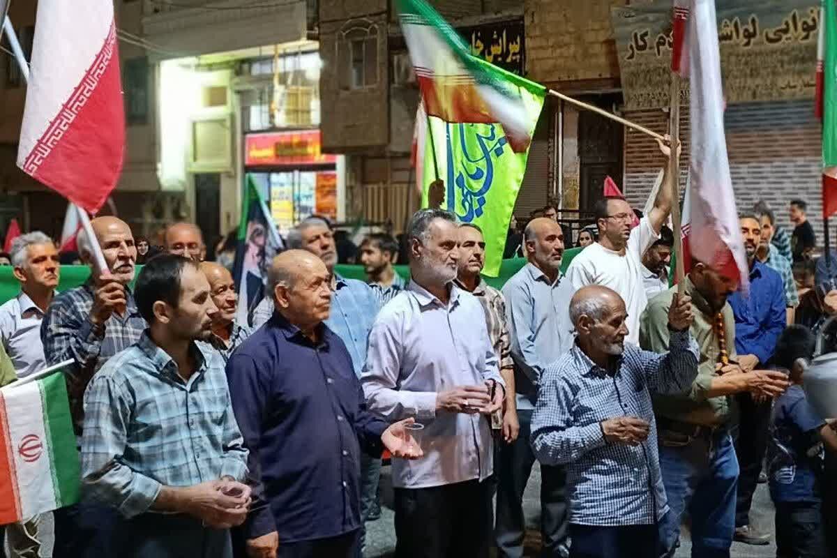 موج‌ صد و هفتاد و هفتمین حضور پرشور مردم غیور صباشهر در تجمعات مردمی