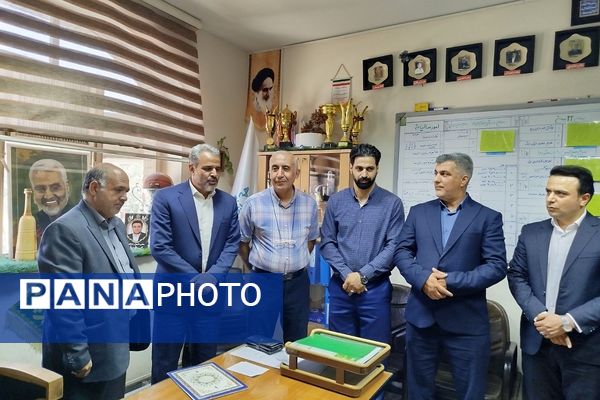  برگزاری مراسم تودیع و معارفه کارشناس مسئول تربیت بدنی ناحیه دو شهرری