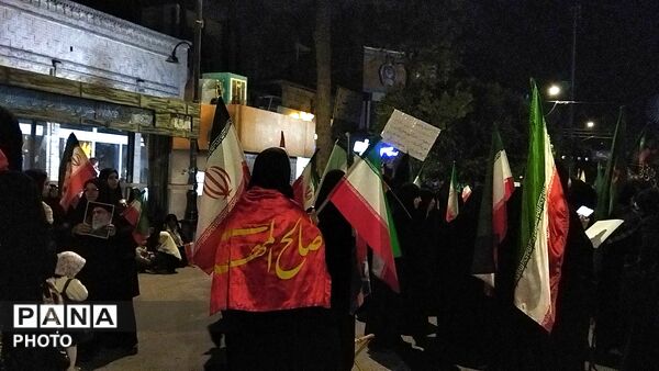 هشتاد و پنجمین شب از شب های مقاومت نیشابور در قاب پانا 