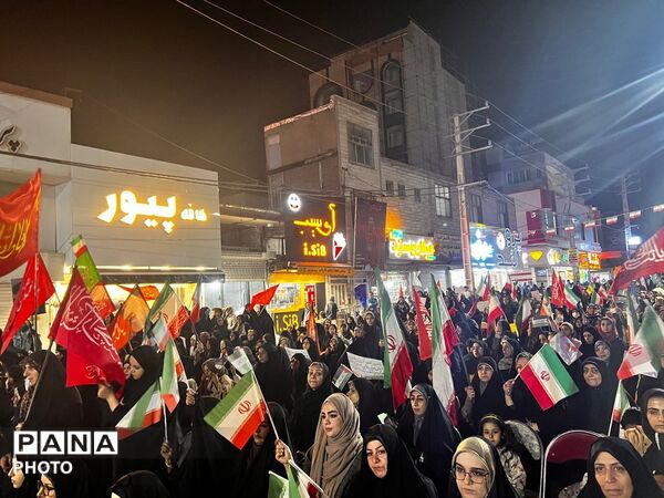 طنین «باید برخاست» در دویست و بیست و پنجمین شب تجمعات مردم ساوجبلاغ