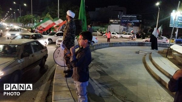 اجتماع مردمان نیشابوری در میدان آزادی