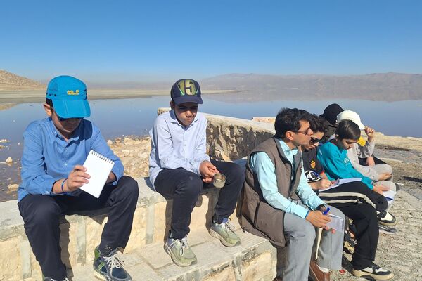 تالاب مهارلو میزبان نسل آینده حافظان زمین