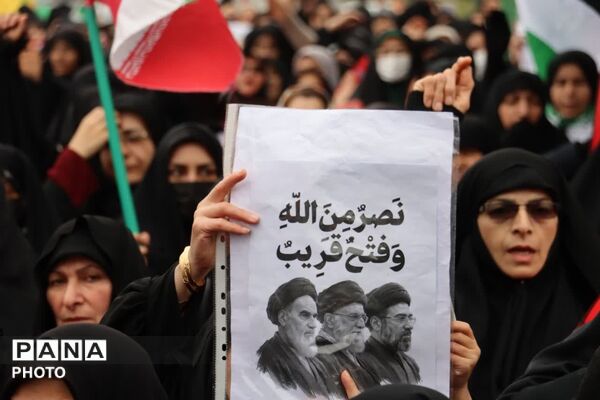 حضور مردم ماهدشت در راهپیمایی روز قدس 