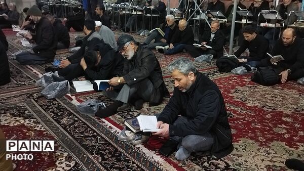 مراسم شب ۲۳ ماه رمضان در مسجد جامع نیشابور 
