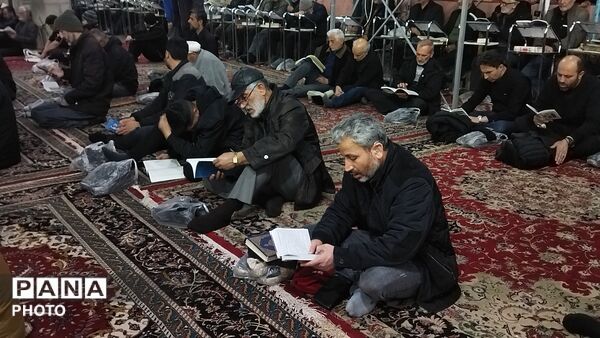 مراسم شب ۲۳ ماه رمضان در مسجد جامع نیشابور 