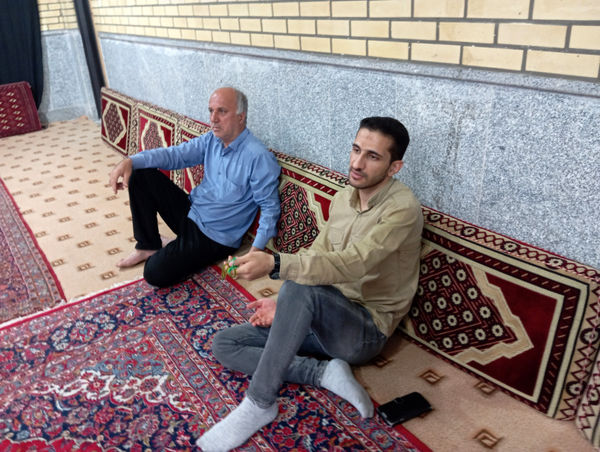 مراسم عزاداری شهادت امام محمد باقر(ع) در شهر جعفریه قم 