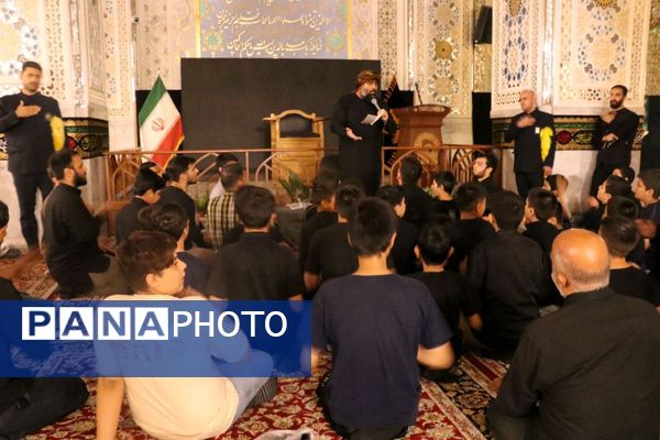 هیئت قاسم ابن‌الحسن در حرم مطهر رضوی