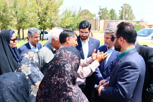 بازدید نماینده مجلس شورای اسلامی از شهرستان جاجرم