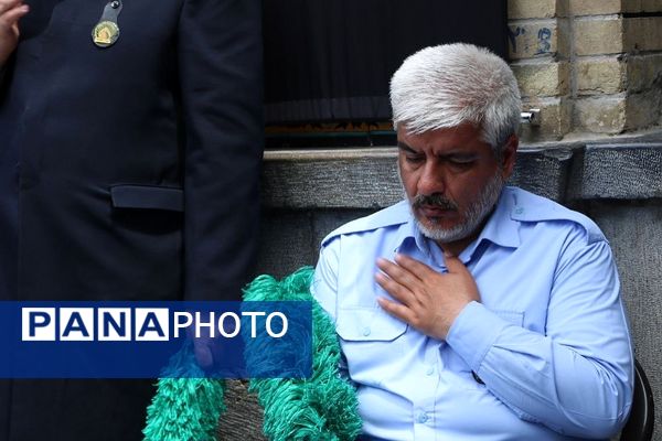 وداع با پیکر مطهر شهید سیدمهدی موسوی در شهرری