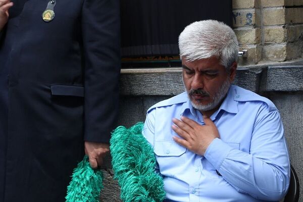 وداع با پیکر مطهر شهید سیدمهدی موسوی در شهرری