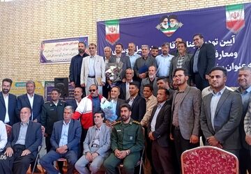 آیین تکریم و معارفه بخشدار بخش زاینده‌رود 