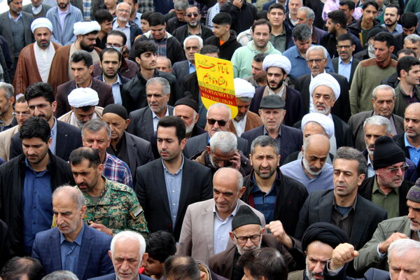 راهپیمایی روز قدس بندپی شرقی