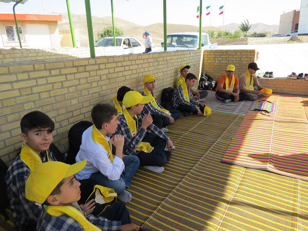 برگزاری پیش اردوی پسران در اردوگاه شهید چمران بجنورد