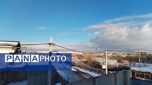 اولین بارش برف در سال ۱۴۰۳  در نیشابور